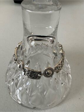 Premier Design Polished SilverTone Link Bracelet